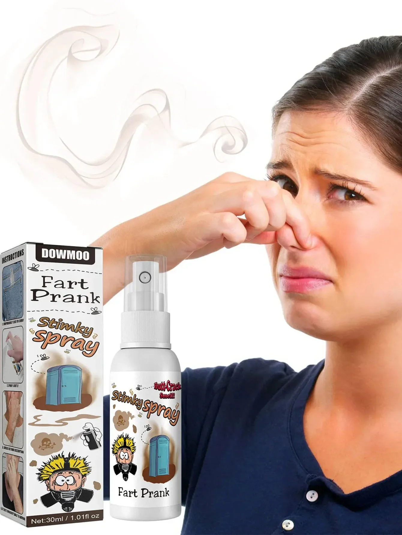 Novità da 30ML Liquid scoreggia Gag Prank Joke Spray Can puff Bomb odore odore di Gas scherzo cospargere scherzo intrattenimento familiare