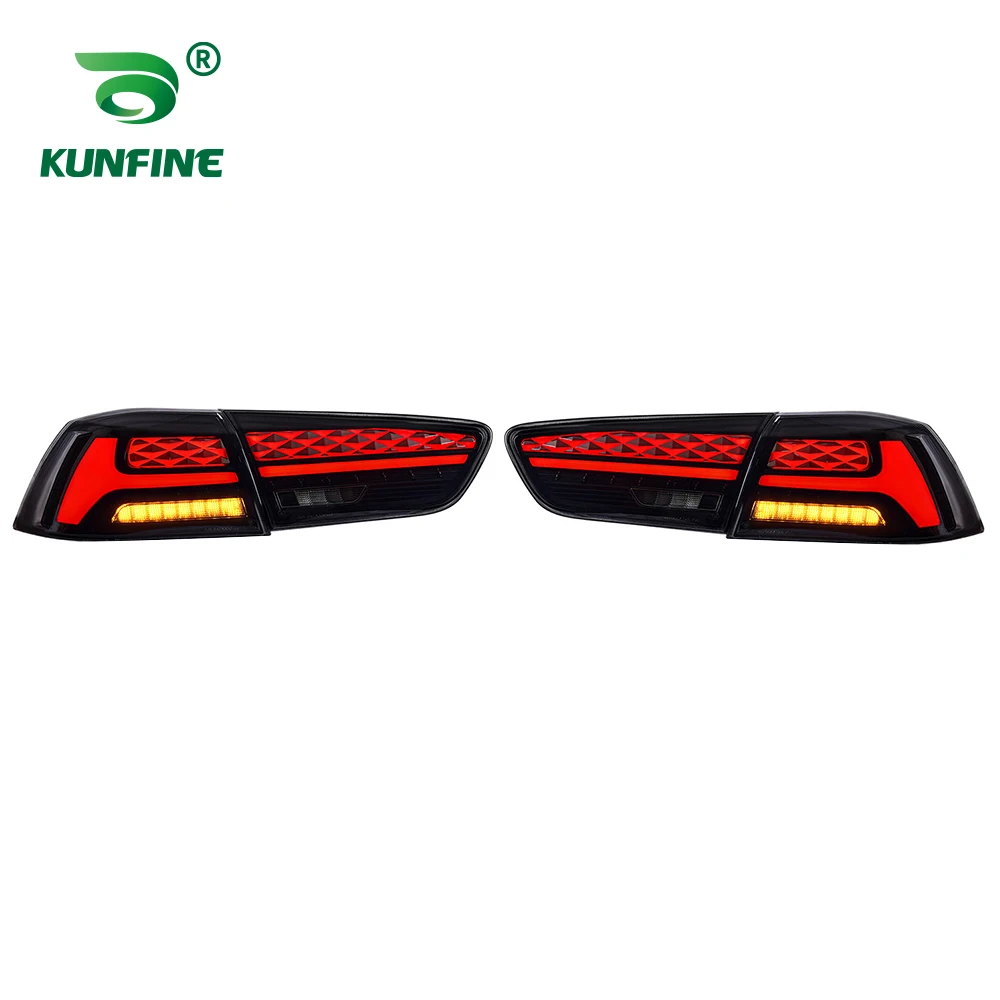 Pair Of Car Tail Light Assembly For Mitsubishi Lancer 2008 2009 2010-2016 LED Brake Signal light Car led Tail light Tuning Parts