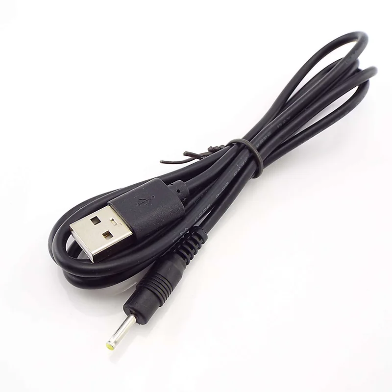 1M Usb Type Een Mannelijke Jack Plug Naar Dc 5.5X2.5Mm 3.5Mm 4,0 Mmx1. 7 5.5X2.1Mm Mannelijke Voeding Type Een Verlengkabel Connectorsnoeren