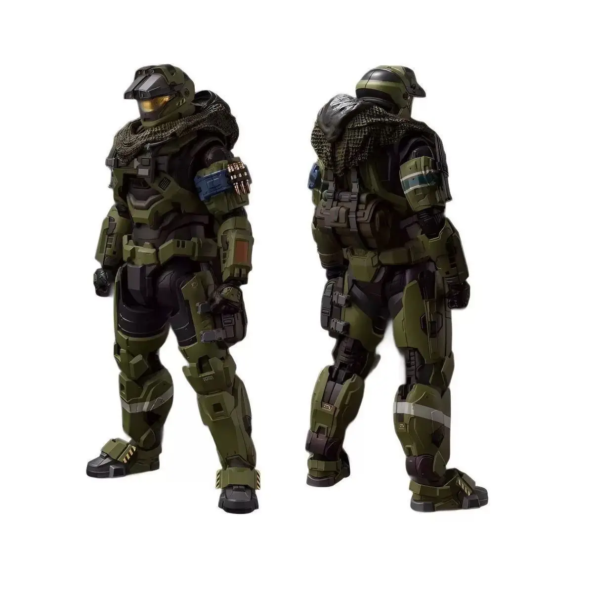 NUEVO 1/12 Noble Seis figuras JUN A266 3.o Oficial figura de anime de acción Halo: Reach figura Decoración de la habitación Regalo al por mayor para niños