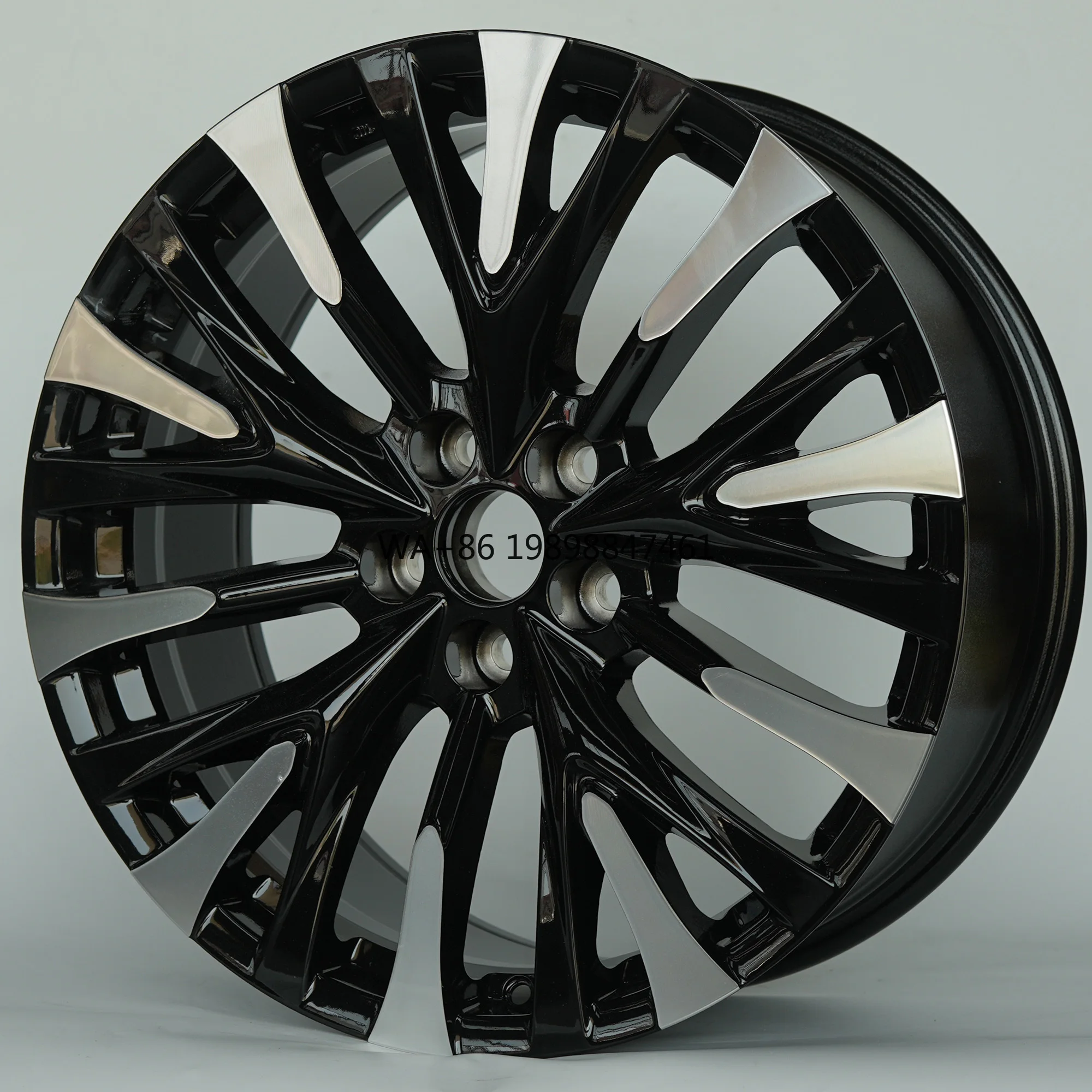 

Promotional Multi Spoke Alloy Wheel Rim 5x114.3 PCD 5 Hole Passenger Car Alloy Hub for