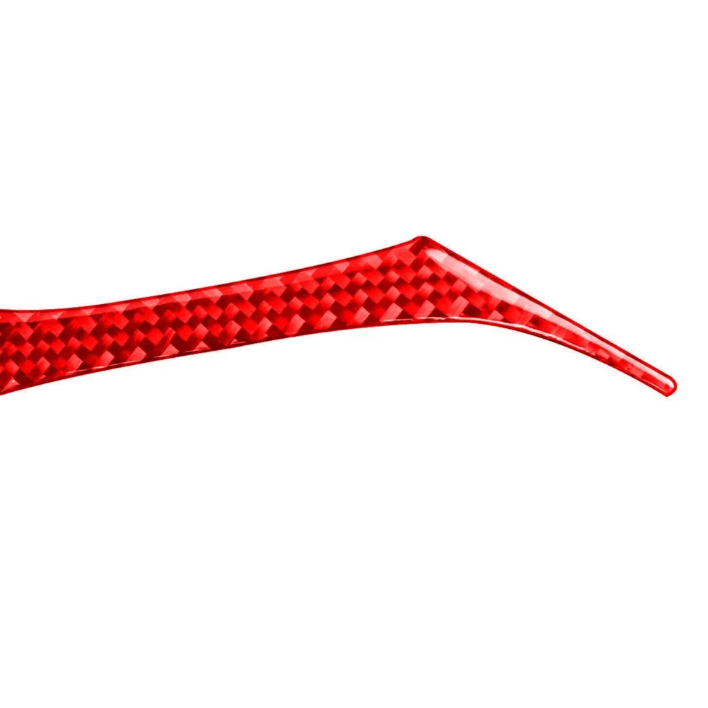 

Улучшите свои впечатления от вождения с помощью чехла на руль из красного углеродного волокна премиум-класса для Honda Civic 2013-2015 гг.