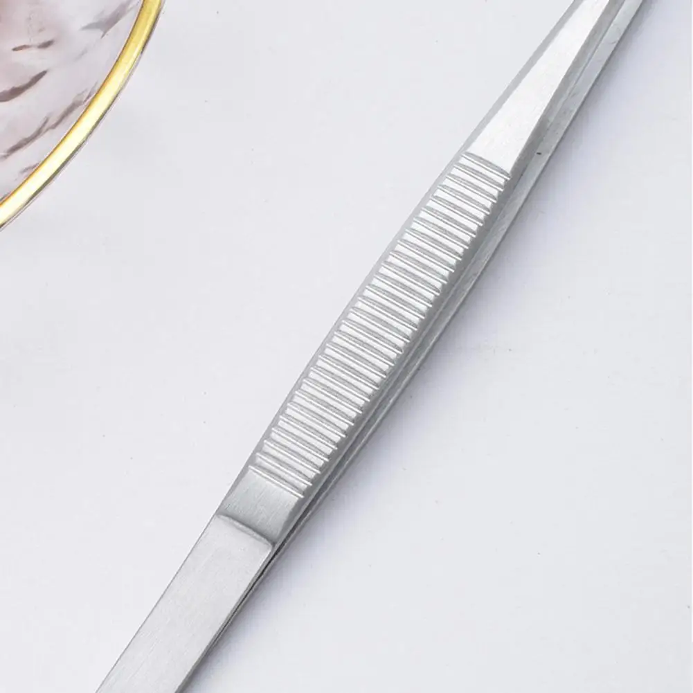 Food Spoon Taste Testing Spoon Stainless Steel Tasting Spoon Set Ergonomic Chef Tweezers for Precise Seasoning Multifunctional