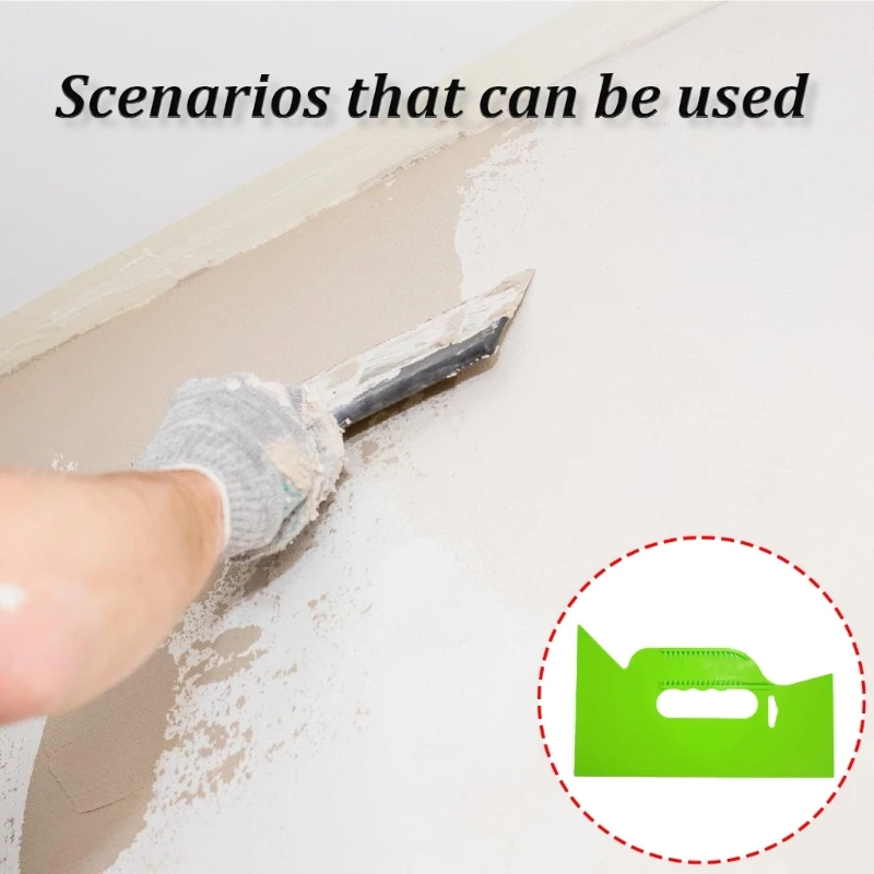 5pcs 10 polegadas raspador plástico espalhador flexível para gravar pintura parede
