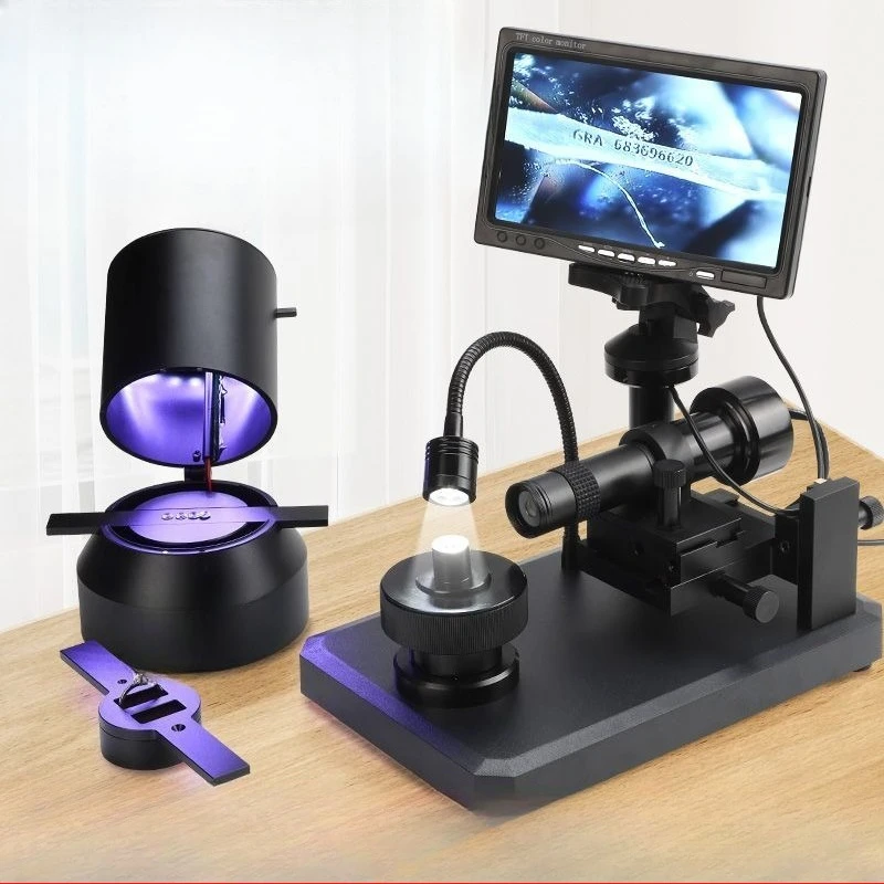 

Diamond waist code instrument Laser microscope high definition electronic waist prism Diamond ring identification tool