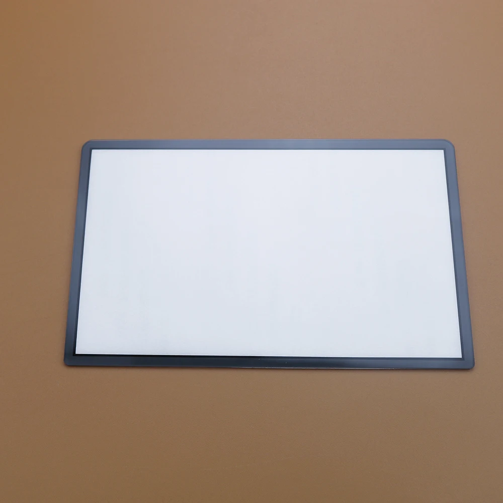 1 Stück Ersatz-Oberer Frontbildschirmrahmen Linsenabdeckung LCD-Bildschirm für 3DS XL LL New 3DSXL 3DSLL Kunststoff- & Glaslinse