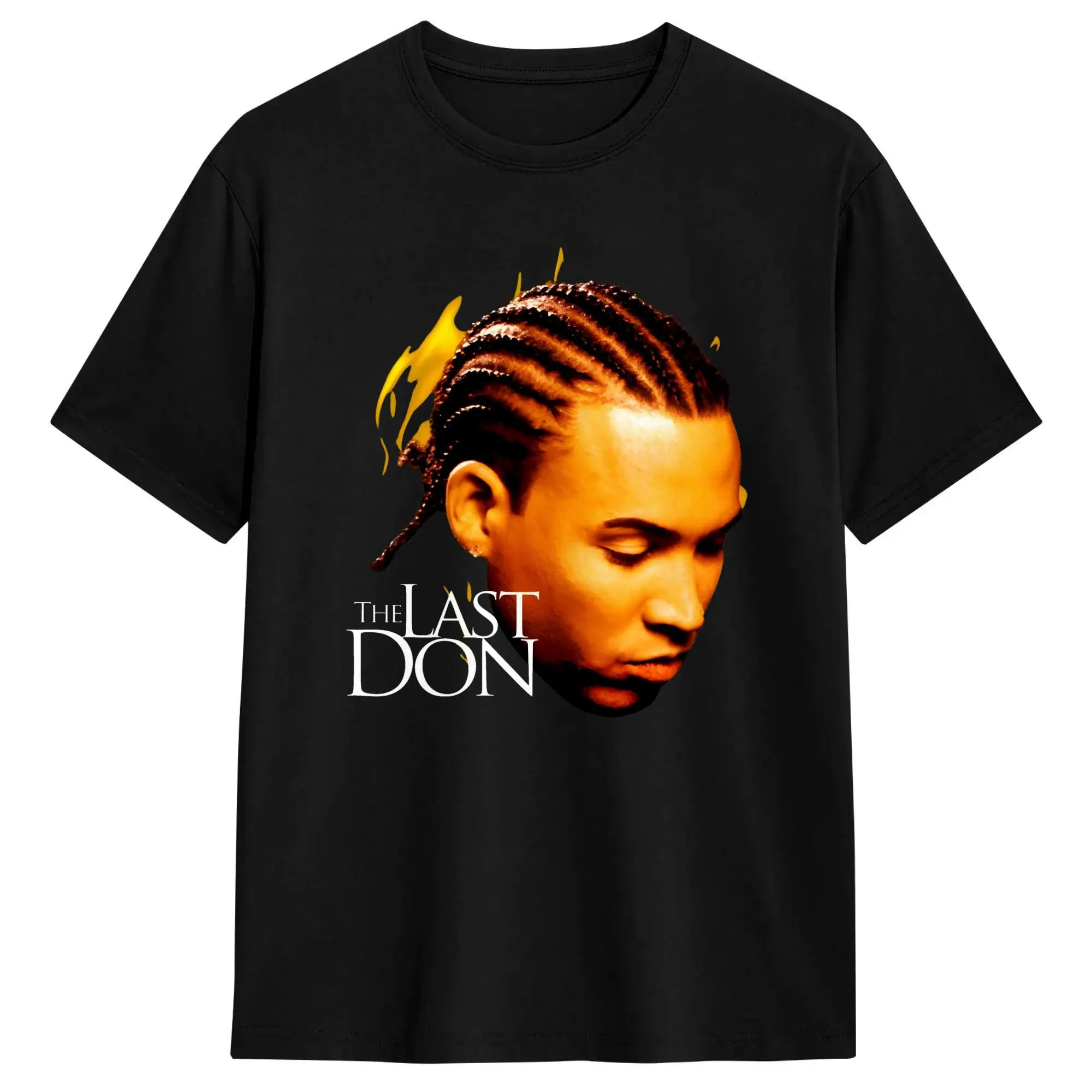 Camiseta de algodón del rapero Don Omar para hombre, camisetas divertidas de verano The Last Don Y2K, camisetas Harajuku con cuello redondo, camisetas informales de gran tamaño
