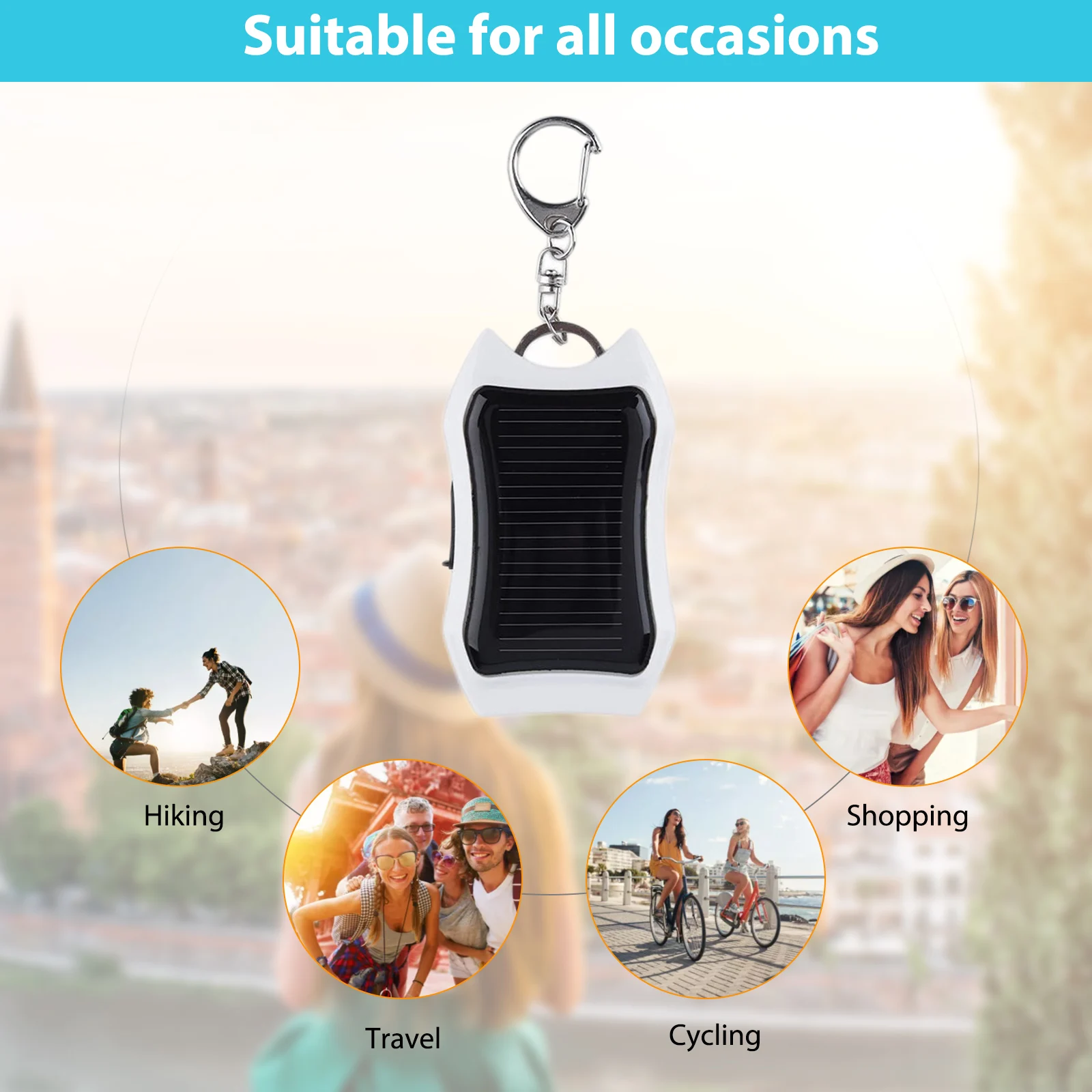 Power Bank - Portable Universal LED USB External Cell Phone Backup for Outdoors