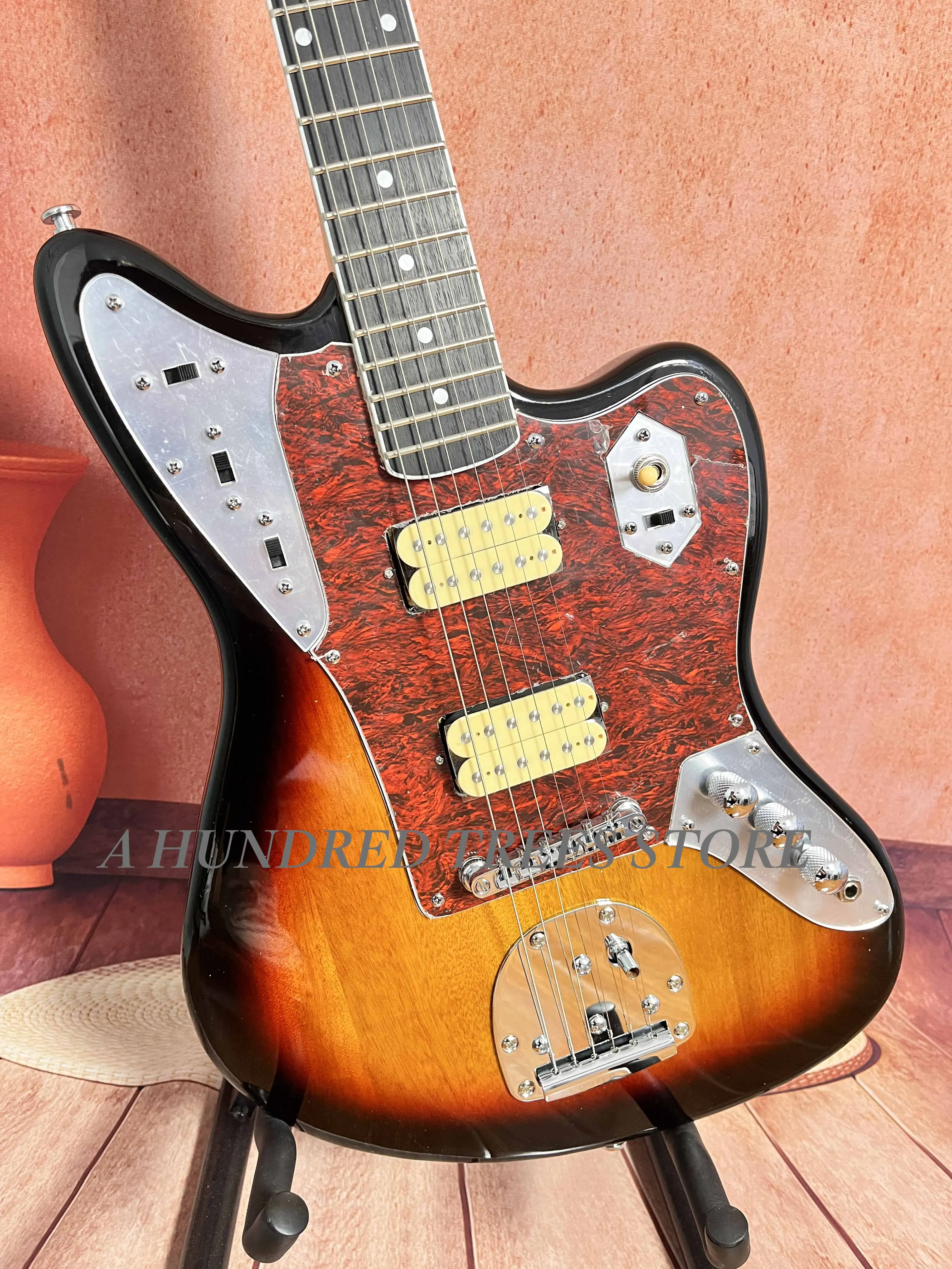 

Super beautiful sunset colored electric guitar Panther style fast shipping
