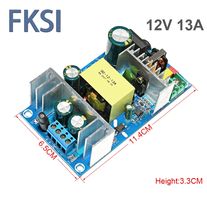 12V13A AC-DC power module Isolate the bare plate powe step down Transformer power supply 156W Switching power supply module