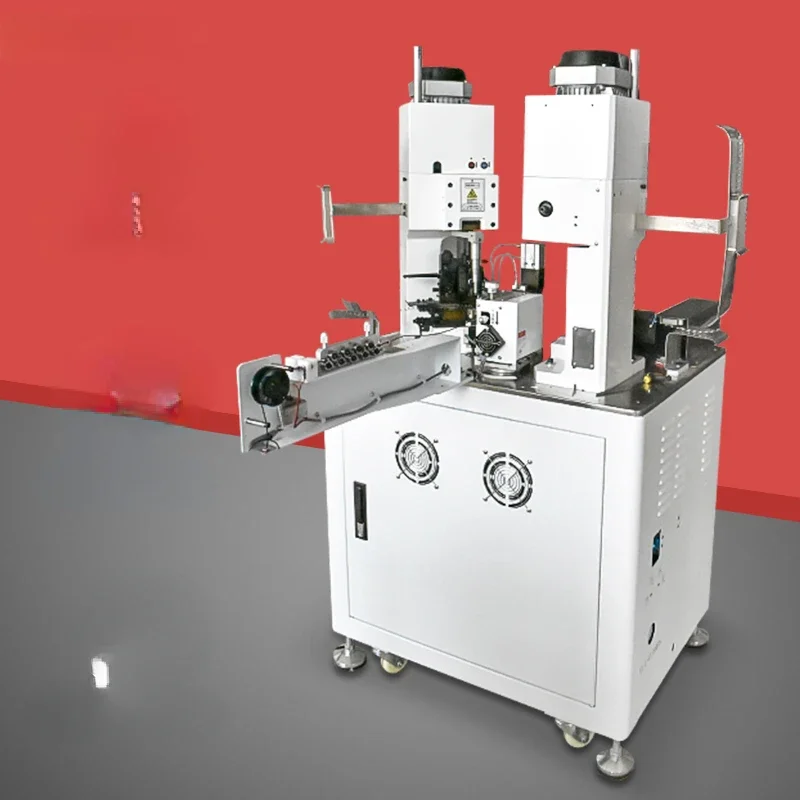 Automatic terminal machine, double-ended, two-end punching, single-wire parallel crimping, stripping and cutting machine