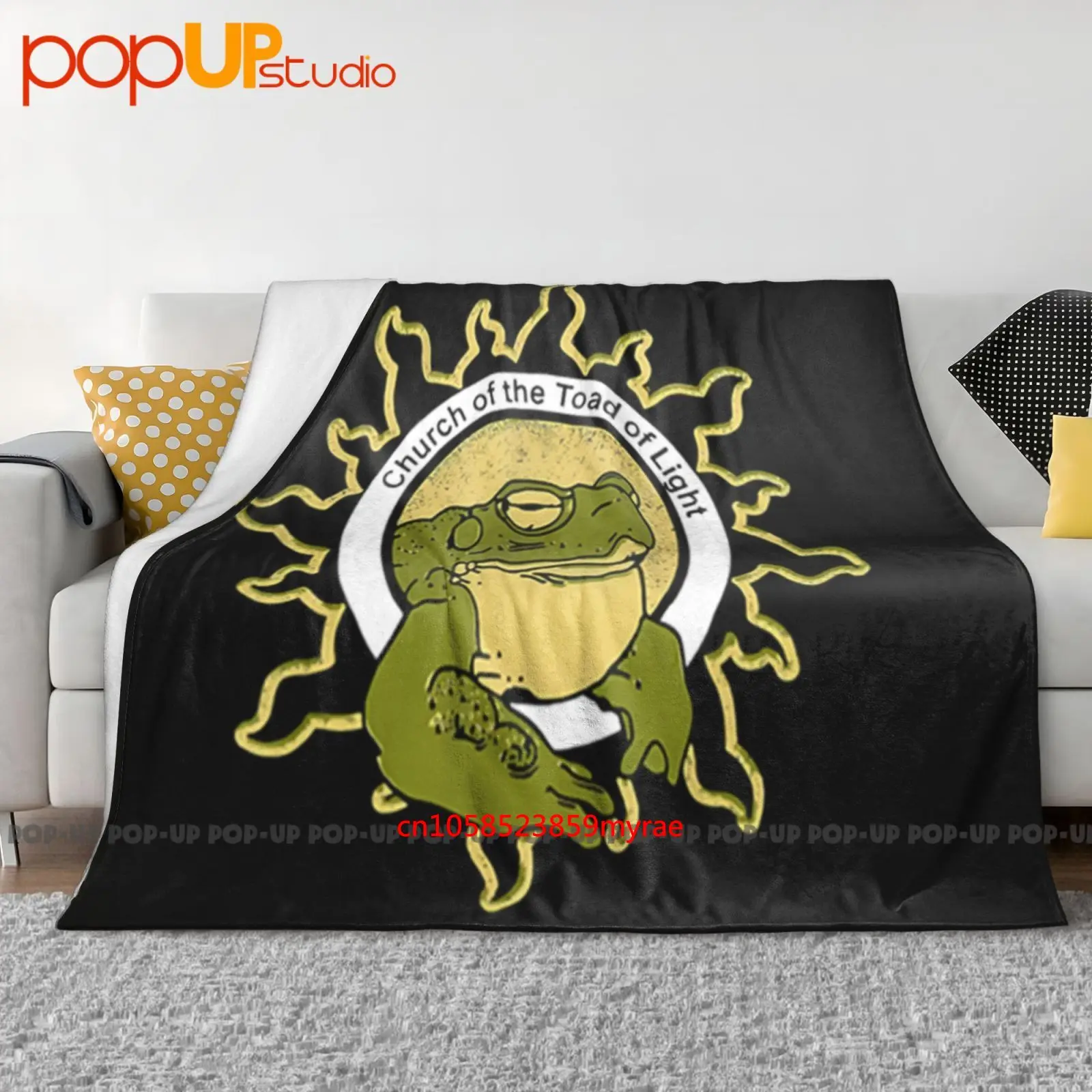 Sonoran Desert Toad Bufo Alvarius 5Meo Dmt Molécula Manta ultrasuave Edredón Funda de sofá de invierno Fundas de cama