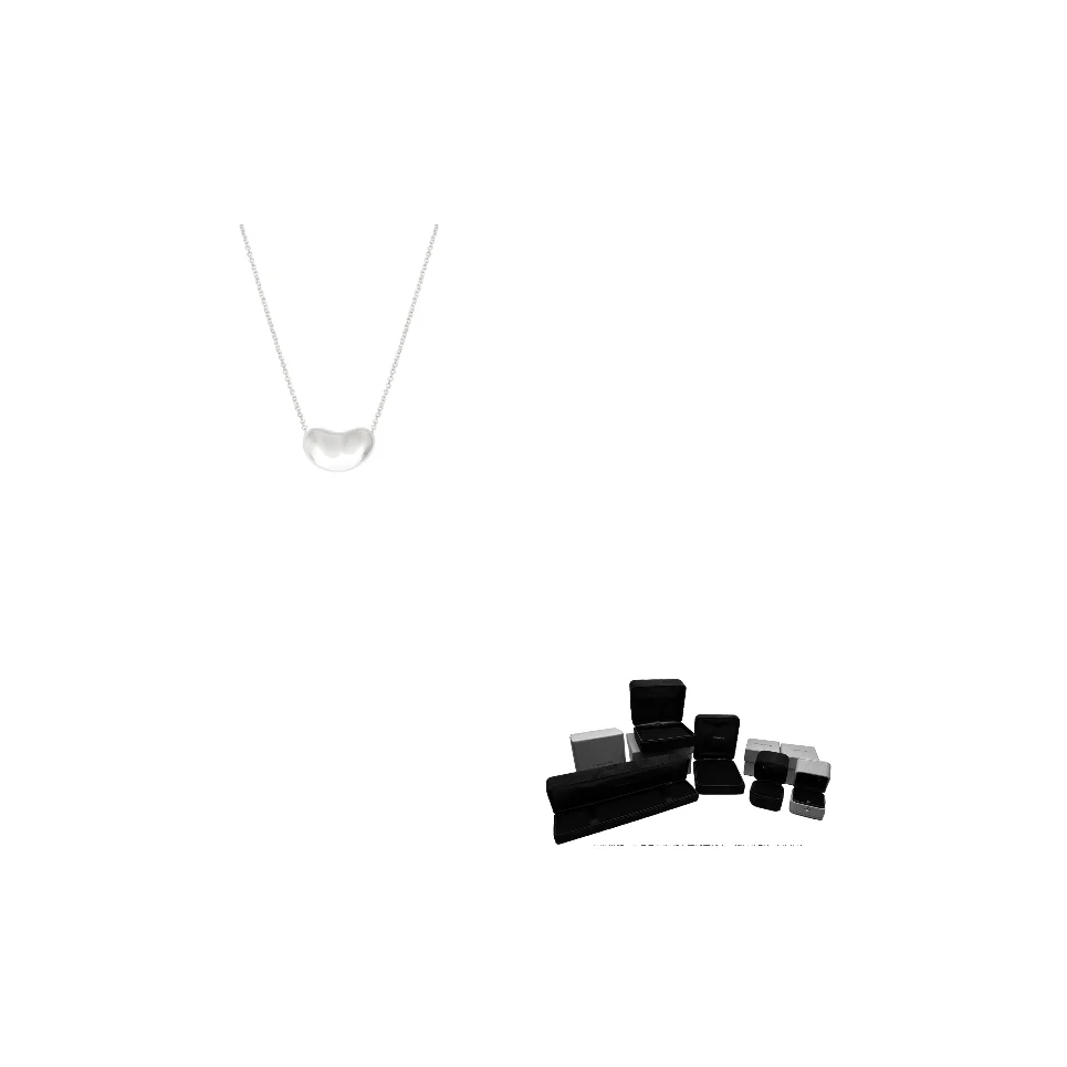TIFFANY & CO. Elsa Peretti 925 Sterling Silver Necklaces Unisex 25340779