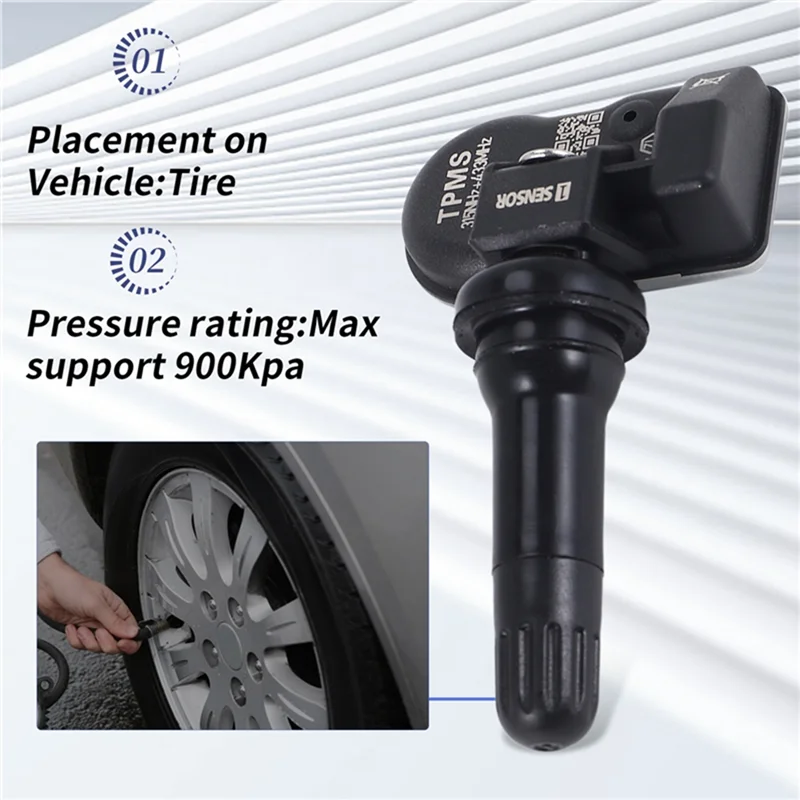 

3Pcs Tyre TPMS Sensor Programmable Tire Pressure Sensor 315MHZ+ 433Mhz 2 In 1 For Autel TS408 TS508 ITS600 MX Sensor Tool