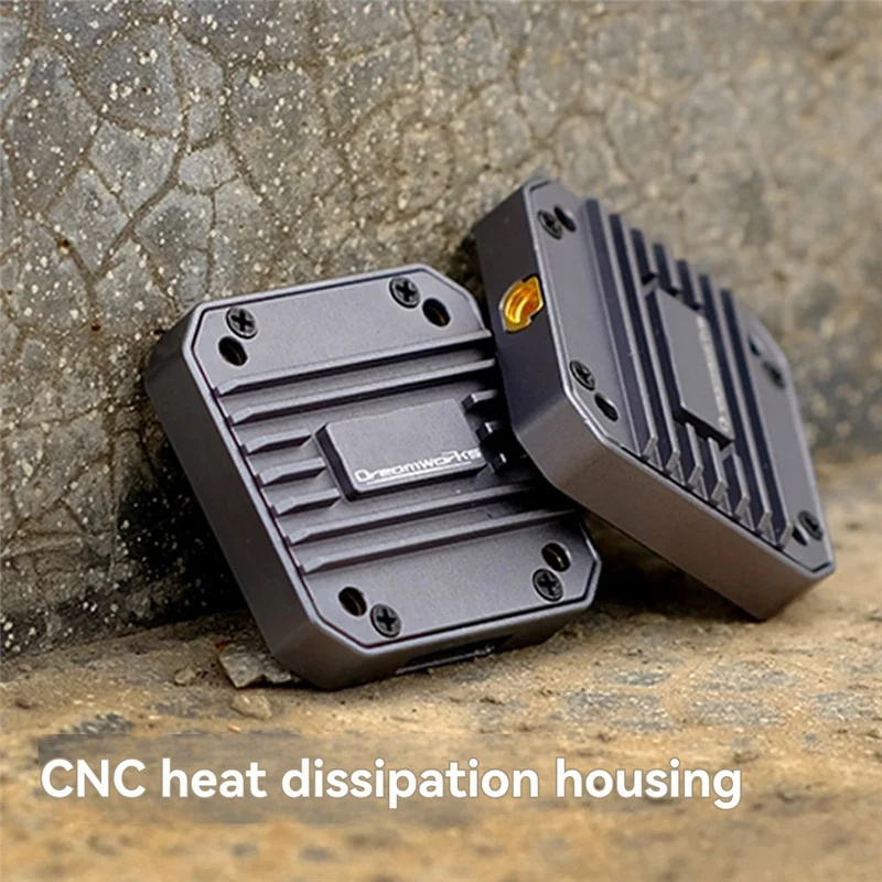 B78B-FPV 5.8G 1.5W VTX 40CH 비디오 송신기 CNC 쉘 6-36V MMCX NTSC/PAL FPV RC 드론용