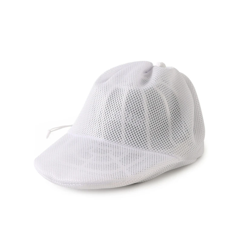 1/2pcs Hat Wash Protector Baseball Cap Cleaner Laundry Wash Hat Bag Washing Machine Mesh Bags Household Cleaning Supplies