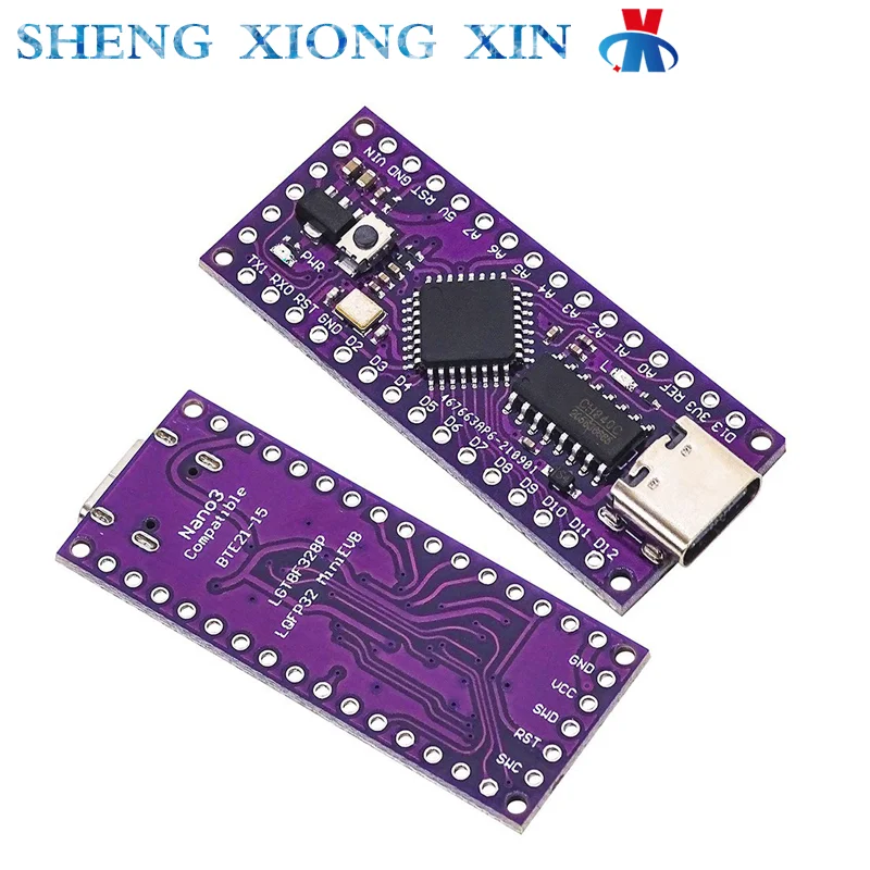 

5pcs/Lot LGT8F328P LQFP-32 MiniEVB Replacement for rduino NANO V3.0 CH340 Chip