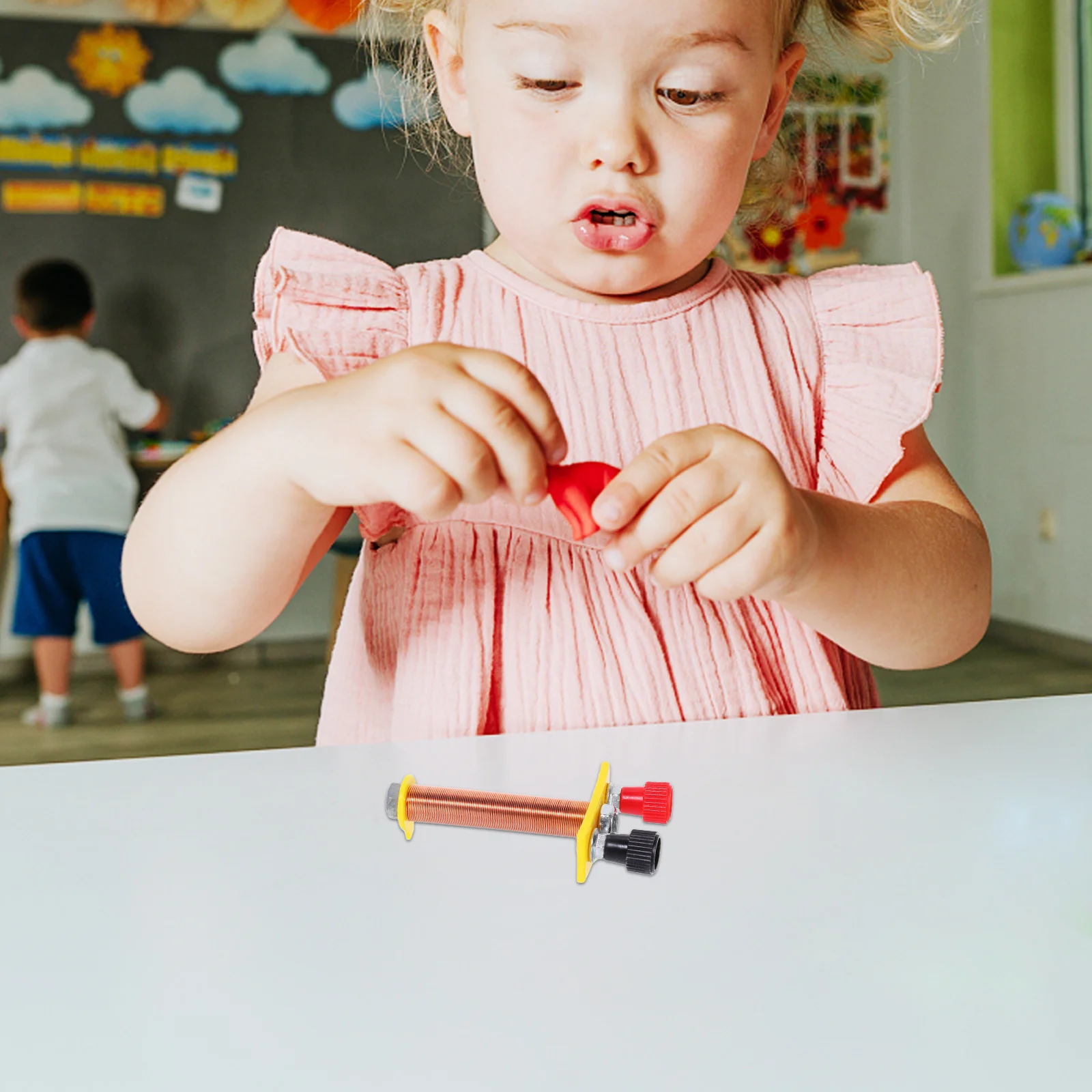 T-شكل الملف اللولبي لفائف غرامة الأسلاك النحاسية الكهرومغناطيسية التعريفي الفيزياء تجربة التدريس أداة طالب المعدات التعليمية