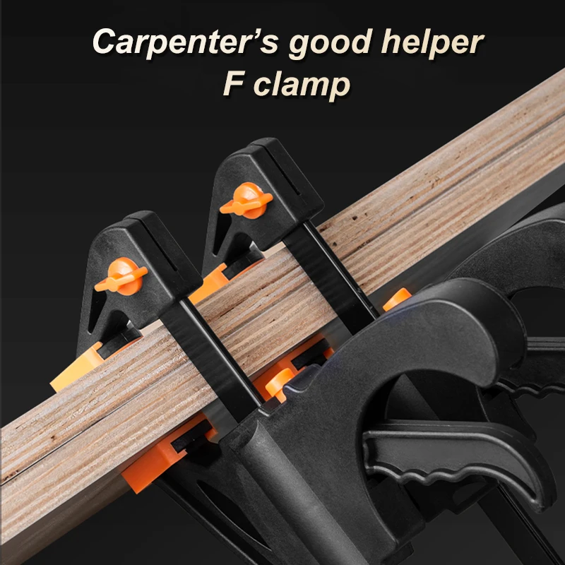 6-48 Inch Woodworking F Clamp Which Can Also Function As a Support Stand Quick Release Bar Clamps Carpentry Hand Tools