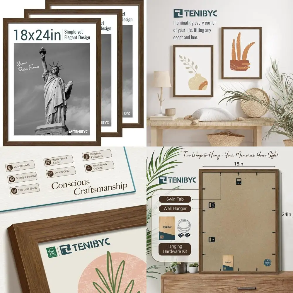 Brown Woodgrain Gal…