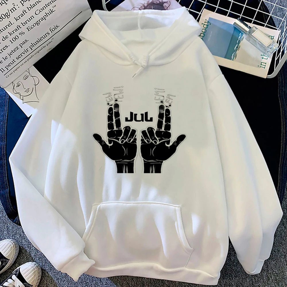 Jul hoodies women harajuku japanese 90s gothic clothing pulls female streetwear sweater