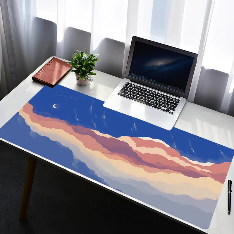 

Mouse Pad PC Accessories Mousepad Rubber Gaming Mats HD Non Slip Extended Pad Computer Gamer Mouse Mat Moon Star Office Desk Mat