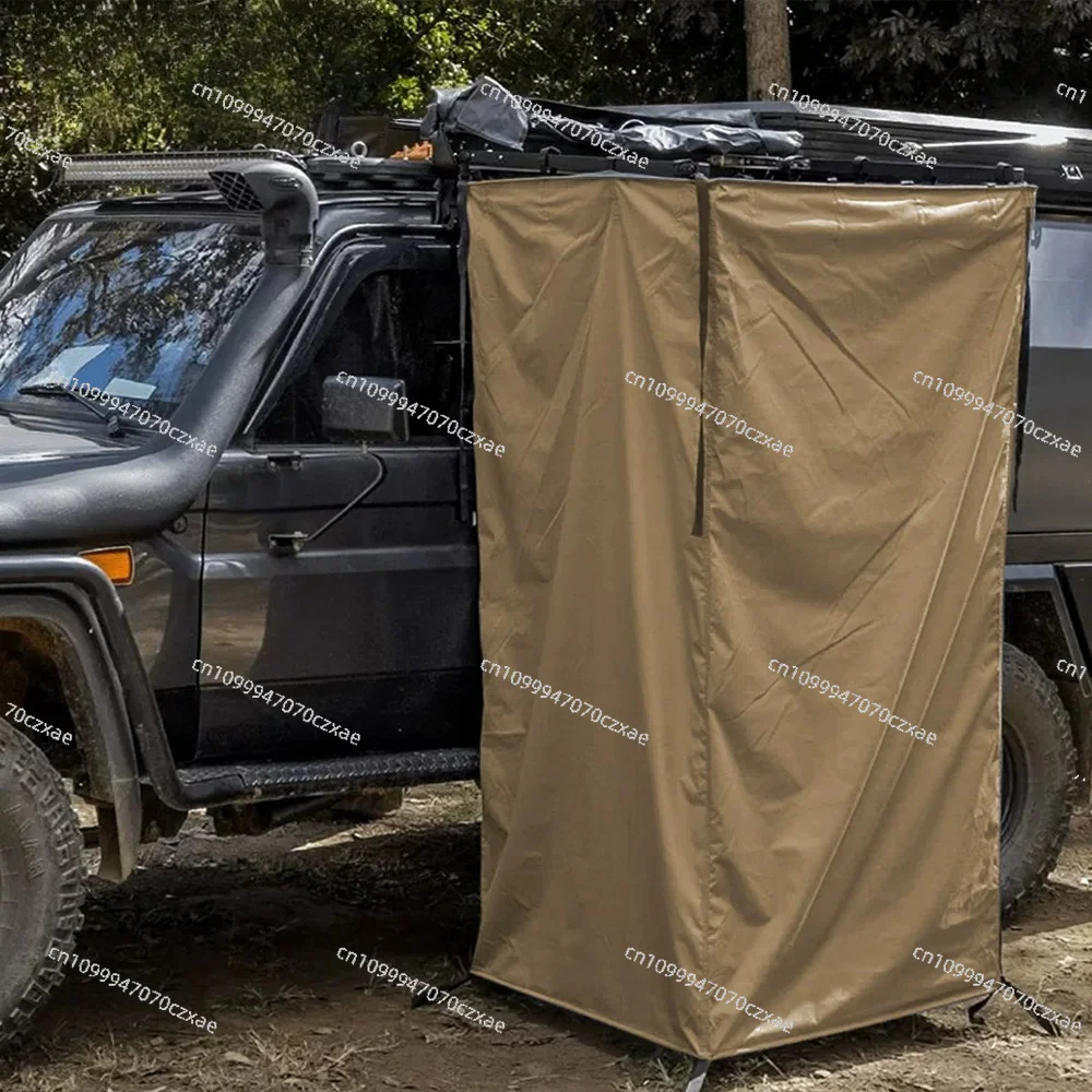 Outdoor Car Side Bath Tent, Portable Movable Toilet Curtain, Camping Changing Clothes, Rain Cover, Deodorant.