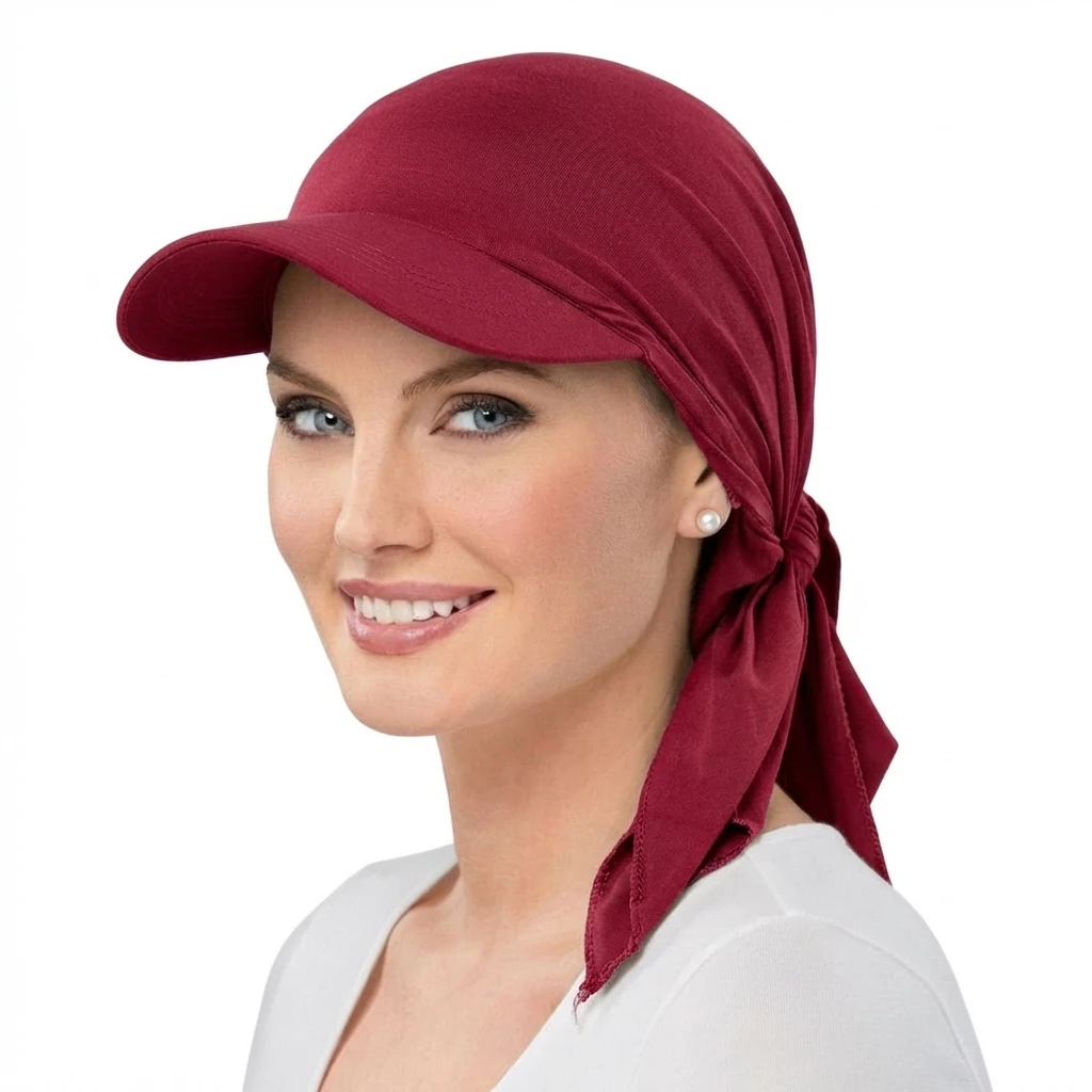 Vrouwen Klassieke Effen Kleur Tulband Hoed Outdoor Rand Zonnescherm Hoeden Gebogen Hoed Baseball Cap Zon Hoeden Hoofddoek Sjaal Femme
