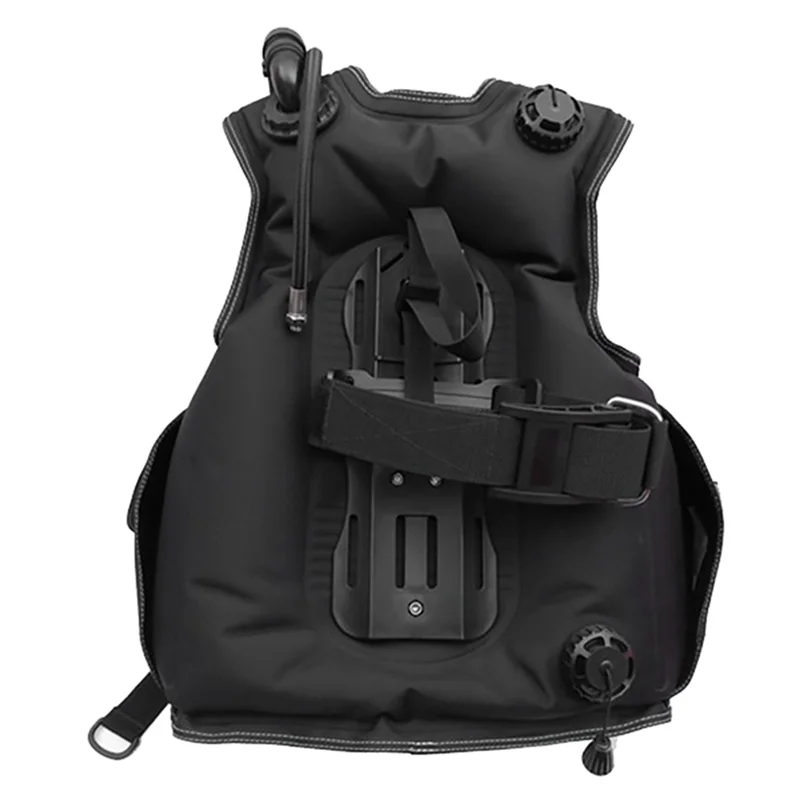 

Scuba Diving Two Piece Backboard Scuba Diving Backboard High Strength Durable Diving Harness Or Jacket Bcd Black