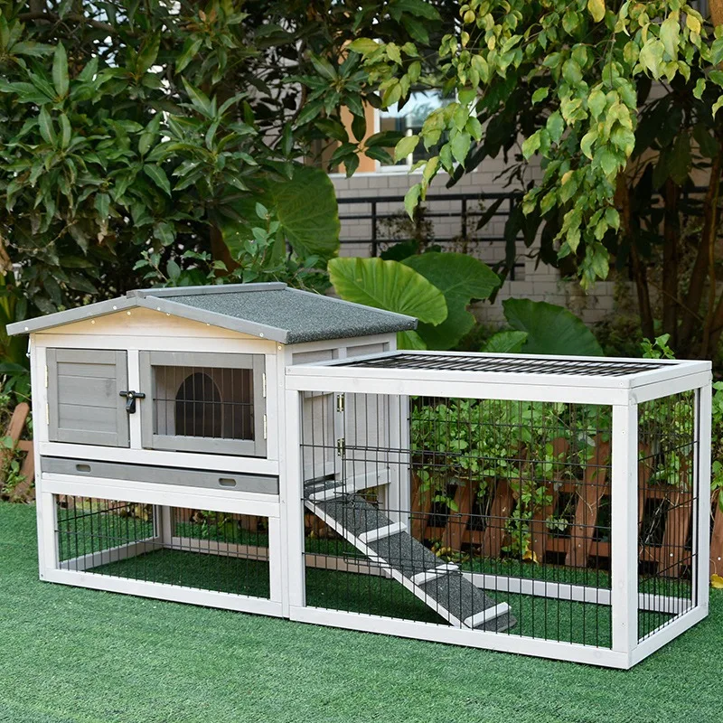 

Outdoor Custom Wood Chicken Coop Small Animal House Rabbit House Rabbit Hutch Rabbit Cage guinea pig house