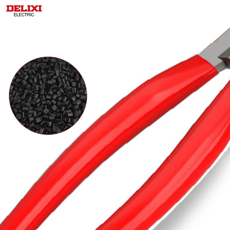 DELIXI ELECTRIC Cable Cutter ,Wire Stripper Pliers，Chromium Vanadium Steel Forging，Used to Sharp Cutting Cables and Strip Wires