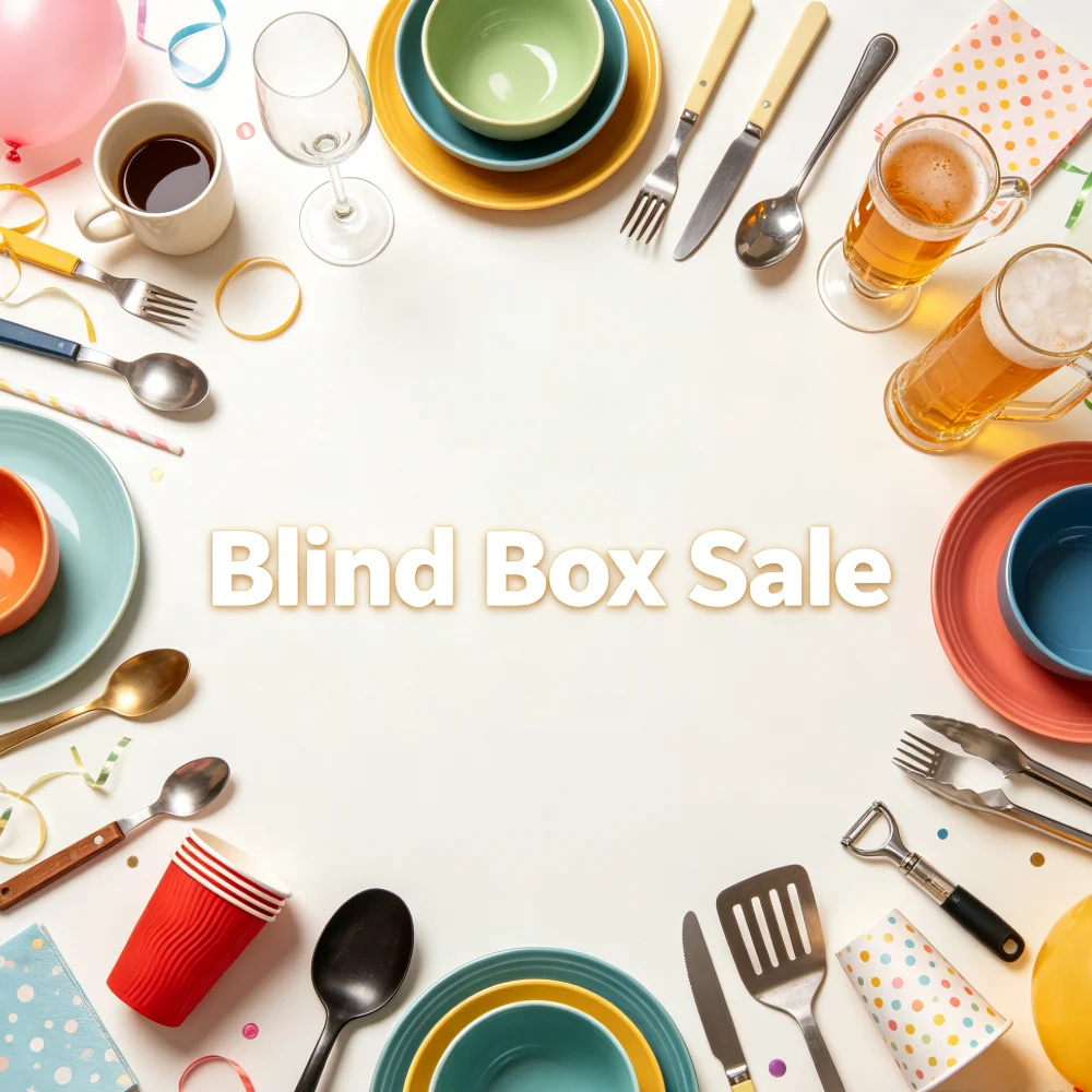Streamlined Metal Tableware Mystery Box Caters To Urban Residents’ Efficient And Beautiful Dining Demands
