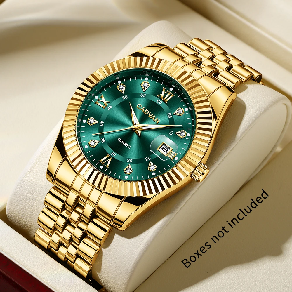1pc Luxury High Quality Men's Quartz Watch Christmas Valentine's Day Gift with Simple Gift Box