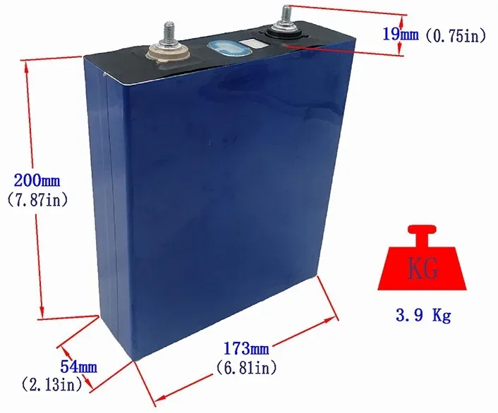 Lifepo4 Catl 3.2V 176Ah Cell Lithium Battery for Solar Panels RV Street Lamp,Electric Motorcyele,Electric Bicyele