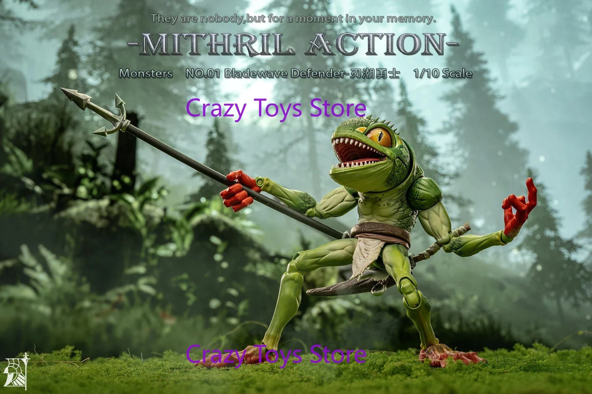 

В наличии Mithril Studio 1/10 Мюрлок Монстры 01 02 03, рыбные люди, WOW Fishman, племя, воин, главный лучник, солдатские фигурки