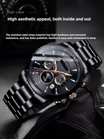 Black Stainless Steel Watch Strap for Tissot Casio Mido Carolo Armani Seiko Stainless Steel Bracelet Men