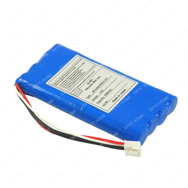 Ni-MH 9.6V 4200mAh 8PH-4/3A3700-H-J18 8HR4/3FAUC-5345 T8HR4/3FAUC 515900026 T8HR4/3FAUC-5345 Medical battery for FX-7000 7100