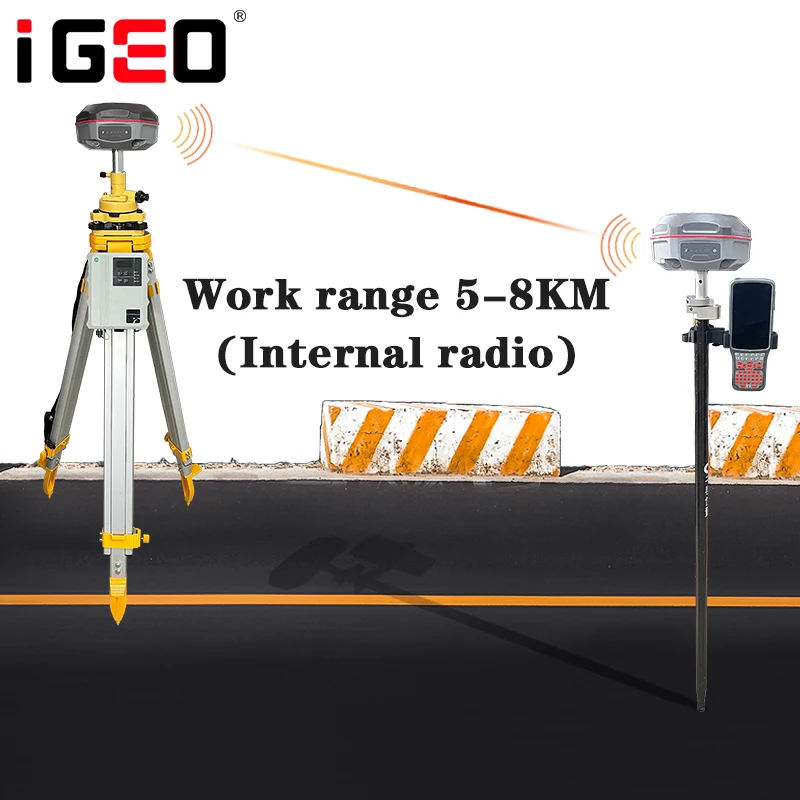 ตัวรับสัญญาณ K5ใหม่ Pro RTK GNSS-GNSS RTK GPS-RTK GNSS ฐานและตัวรับ ROVER-GPS สำหรับการสำรวจ-RTK ระบบ GPS สำหรับการเริ่มสำรวจ