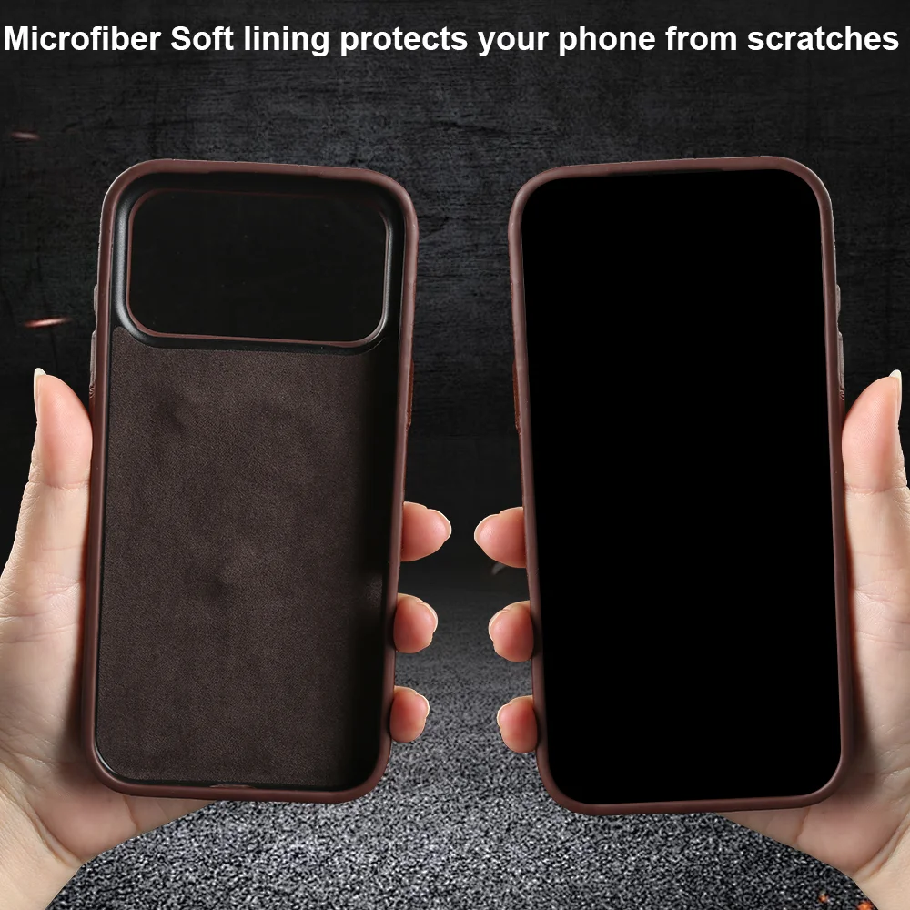 Wysokiej jakości etui ze skóry krokodyla do iPhone 18, 17 Pro Max, 16, 14, 15 Plus, 16e, 13, 12 Mini, 11, 7, 8, XR, XS Max – tylna obudowa na telefon. — zdjęcie produktu 6