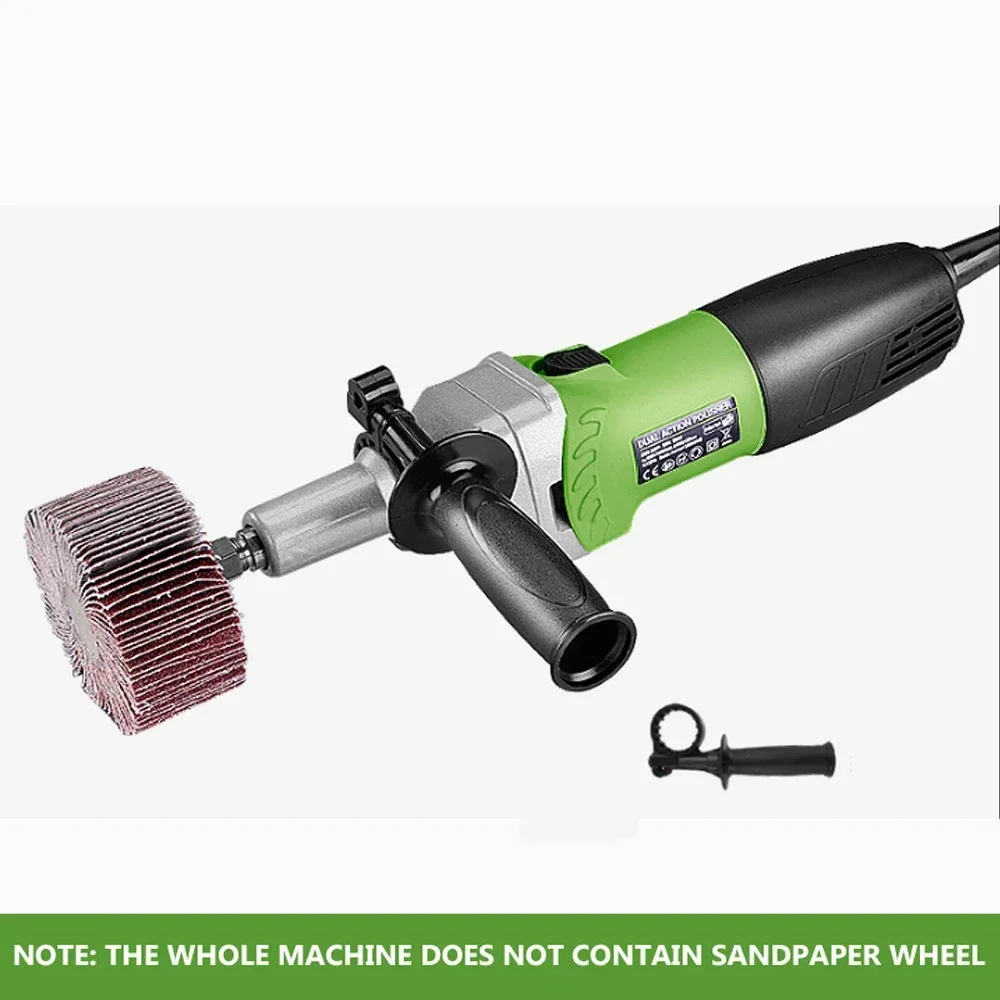 

800w Metal Electric Grinder, Stainless Steel , Straight Speed Regulation, Wire Drawing Machine