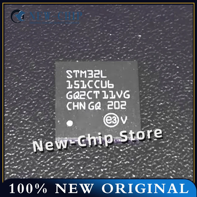 

2PCS-50PCS/LOT STM32L151CCU6 STM32L151 STM32L QFN48 32-bit microcontroller MCU chip NEW ORIGINAL
