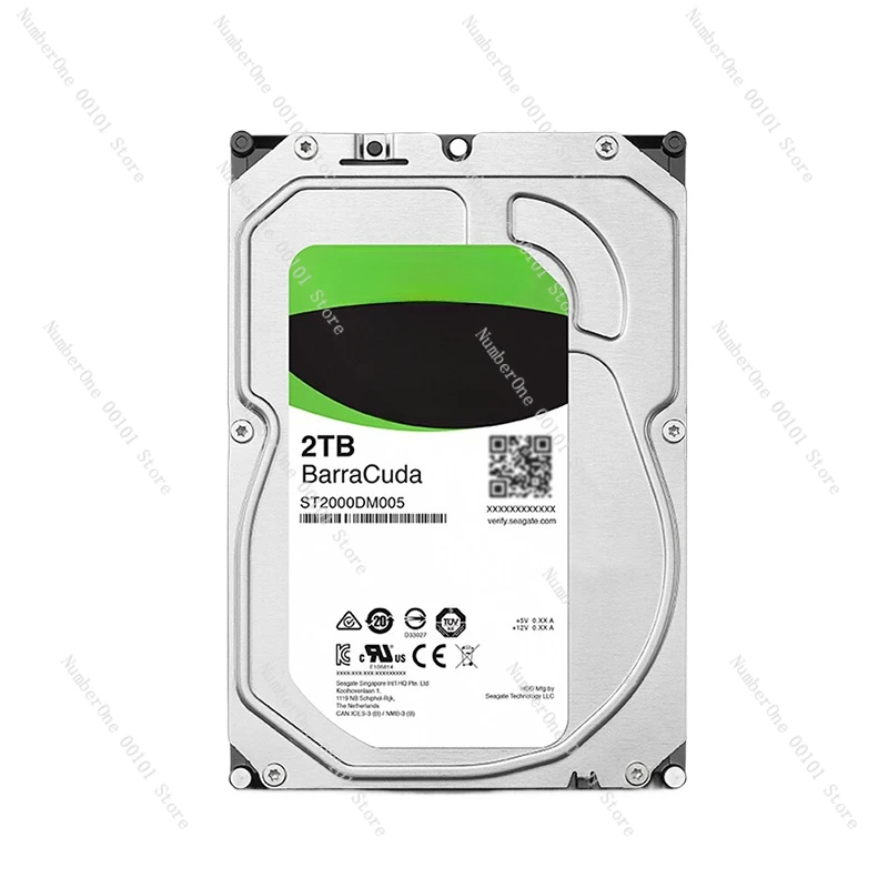 

1T/2T Mechanical Hard Drive, Desktop SATA Storage, 4T/6T/8T Large Capacity Game Disk for High Performance