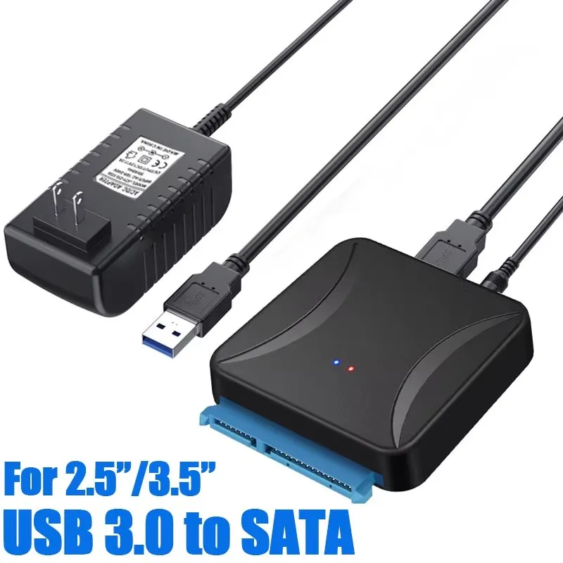 USB3.0 to SATA Converter USB Adapter Hard Drive Disk HDD Cable 2.5
