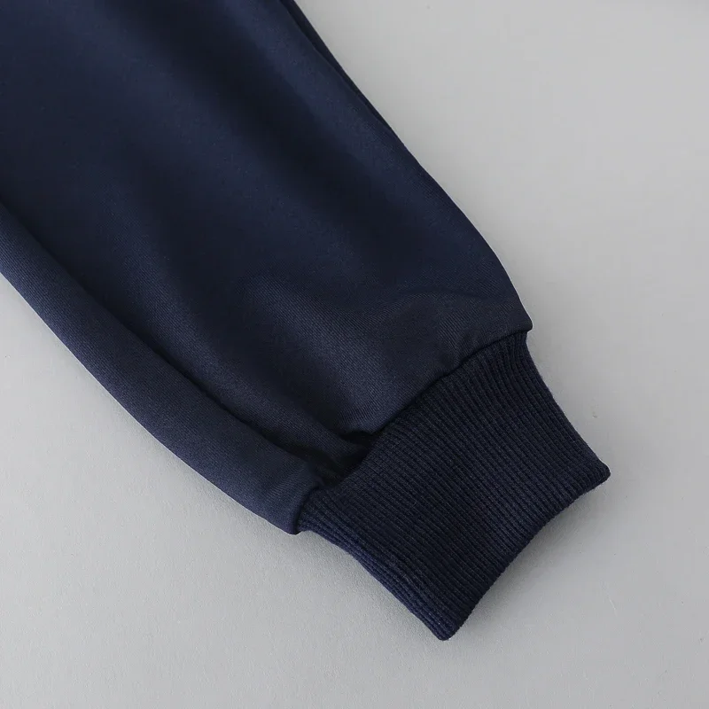 2-teiliges Kinderset für Frühling und Herbst, Einfaches Bärenkopf-Motiv, Rundhals-Langarmshirt und Hose, Outdoor-Set für Kleinkinder – Detail 10