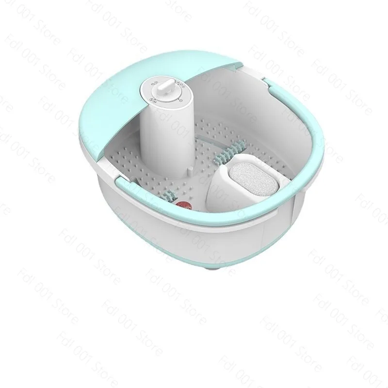 Electric Foot Bath Massager Smart Portable Water Foot Bath with Bubble Red Light Heating