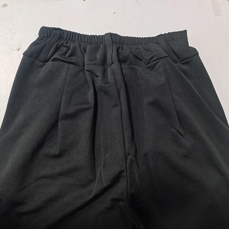 Heißer Verkauf Dame Koreanische Hohe Taille Anzug Hosen Weibliche Bequeme Täglichen Gerade Bein Hosen Frauen Klassische Mode Feste Hosen – Detail 3
