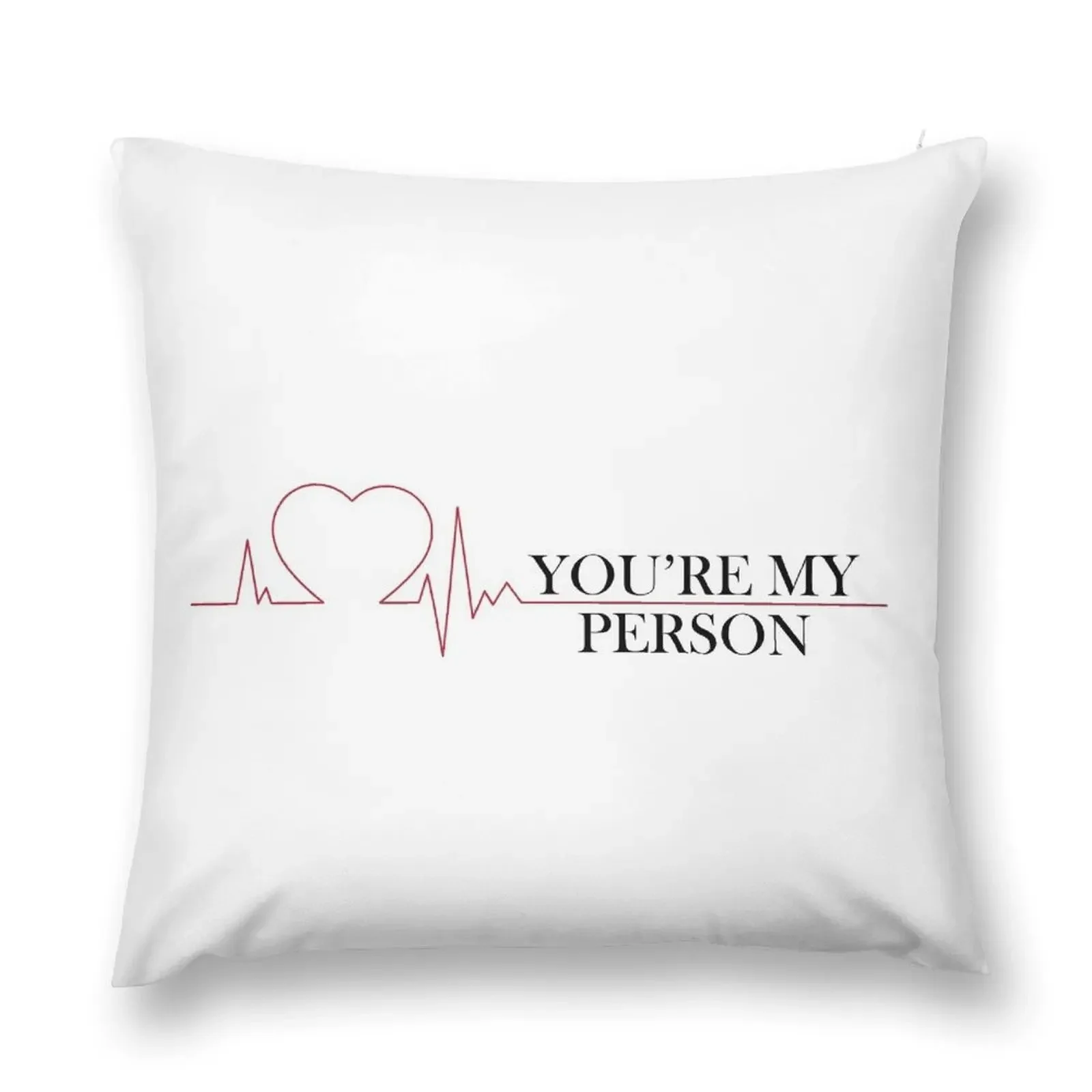 

You're My Person Throw Pillow luxury decor Cushion Cover For Sofa Sofa Cushions Cover pillow