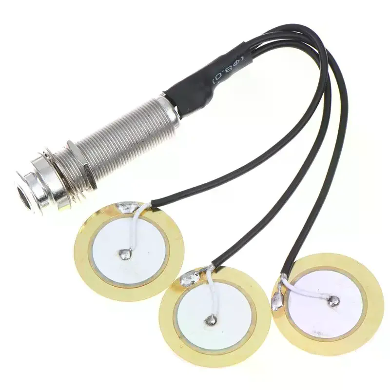 Customizable Piezo Contact Microphone with Amplifier for Personal Sound Preferences