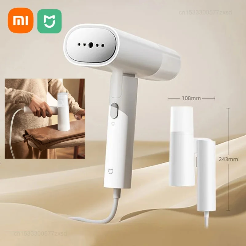 

Xiaomi Mijia Handheld Hanging Ironing Machine 2 Foldable Hand Held Travel Steam Iron Home Appliances Iron Steamer Mini Portable