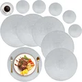 6Pcs 33.5CM Sliver